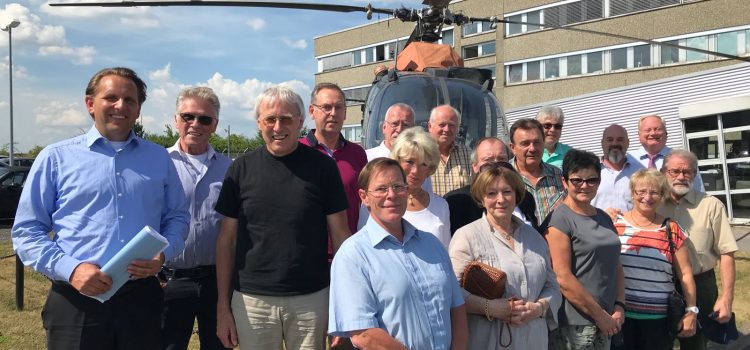 Besuch bei ZF Luftfahrttechnik am Kassel Airport – Gewerbegebiet